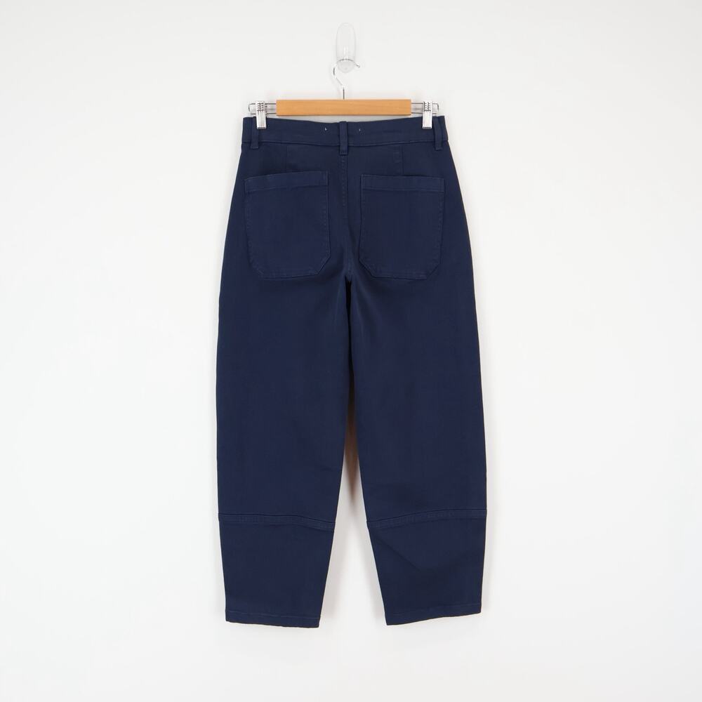 Everlane The Utility Barrel Pant Navy Blue Size 4 Regular NWOT - Picture 5 of 7